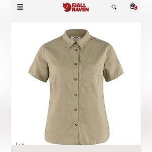 FJALL RAVEN | Ovic Hemp Travel Shirt Size M